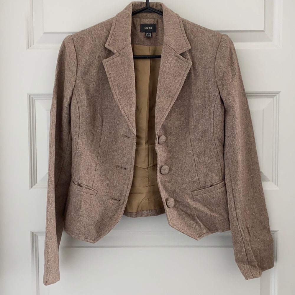 Mexx tan camel blazer